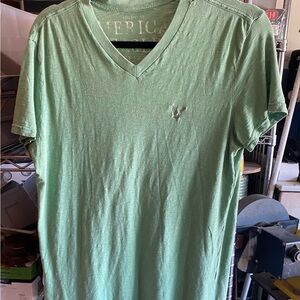 Green American Eagle Shirt